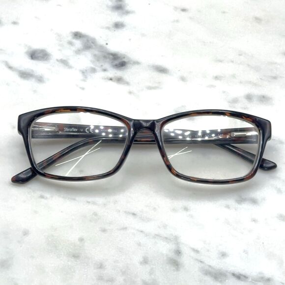 Sferoflex Accessories - Sferoflex 1568 1013 Tortoise Brown Full Rim Eyeglasses Frames Only 53-16-140